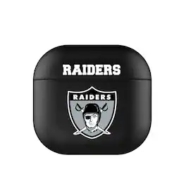 Keyscaper - Las Vegas Raiders Las Vegas Raiders Insignia AirPods 4th Generation Case Cover - No Size - Black
