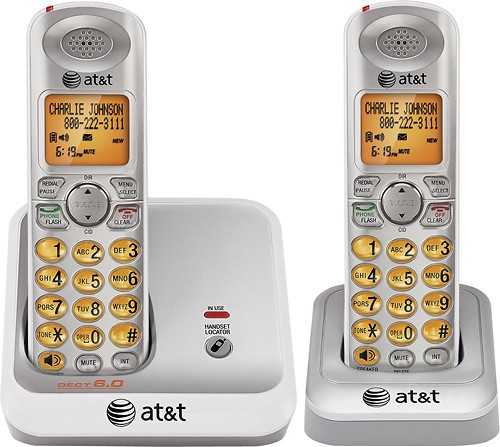  AT&amp;T - DECT 6.0 Cordless Phone System with Caller ID/Call Waiting