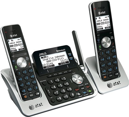 Best Buy: AT&T Connect to Cell DECT 6.0 Cordless Phone System with ...