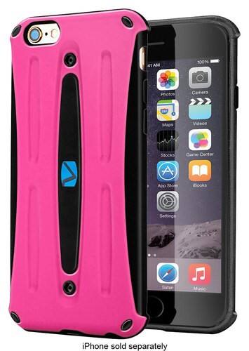 Front. VOLO - Hard Shell Case for Apple® iPhone® 6 and 6s - Pink.