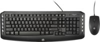 Front Zoom. HP - C2600 Keyboard and Optical Mouse - Black.