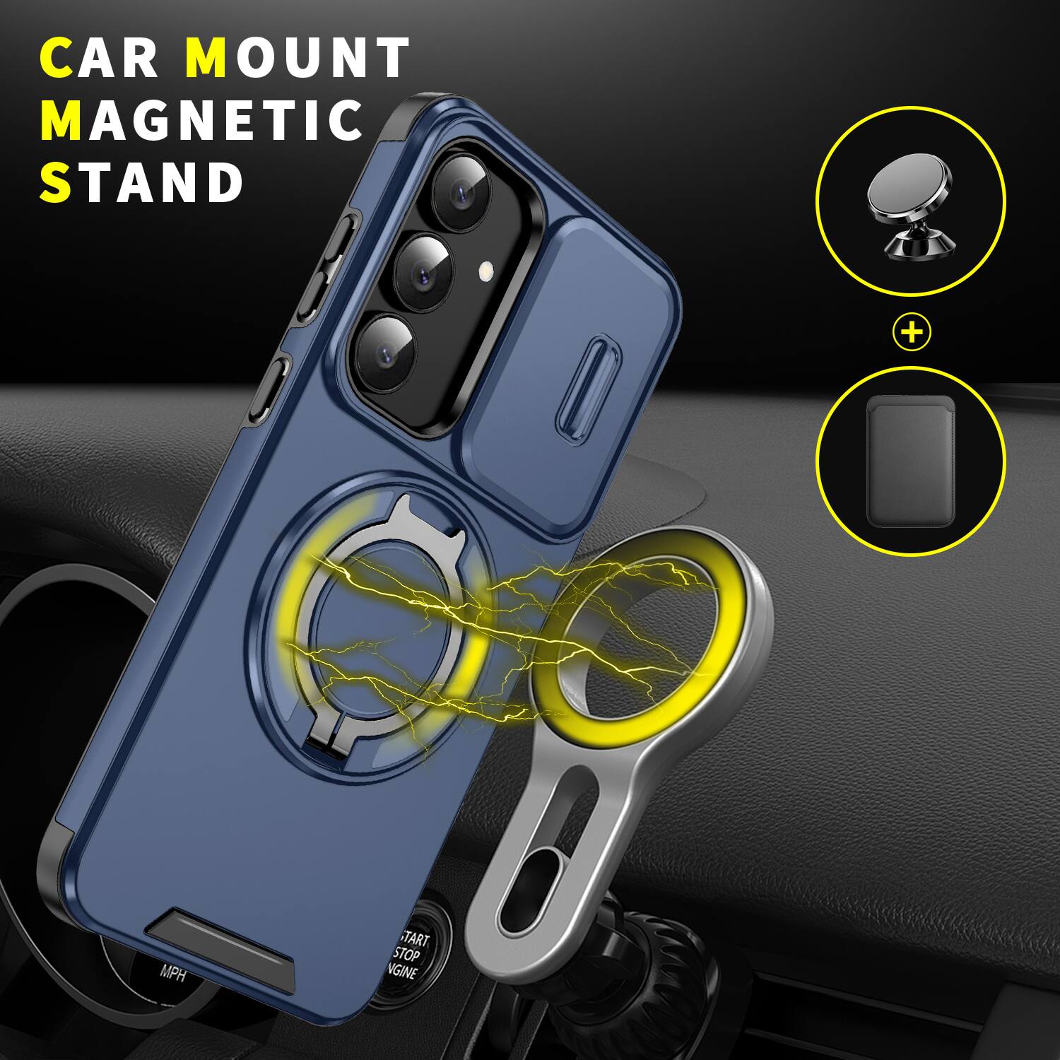 CAR MOUNT MAGNETIC STAND

MPH START STOP ENGINE