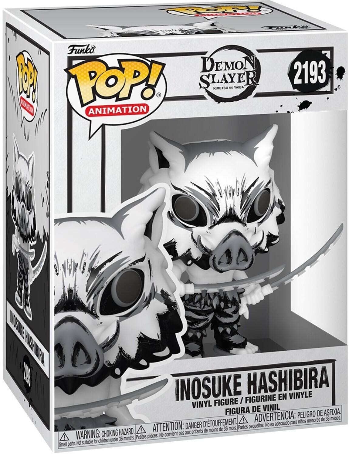 POP! Foil! Tol Funko DEMON SLAYER 2193 1 POP! KR SLAYER KIMETSU NO YAIBA AOMTIN ANIMATION MOSUKE HASHIBIRA FIGURINE EN VINYLE FIGURE / VINYL VINIL FIGURA DE VINIL. ADVERTENCIA: PELIGRO DE ASFIXIA. D'TOUFFEMENT. DANGER CHOKING HAZARD. ATTENTION: aux enfants de moins de 36 mois. WARNING: CHOKING HAZARD. Not suitable for children under 36 months.