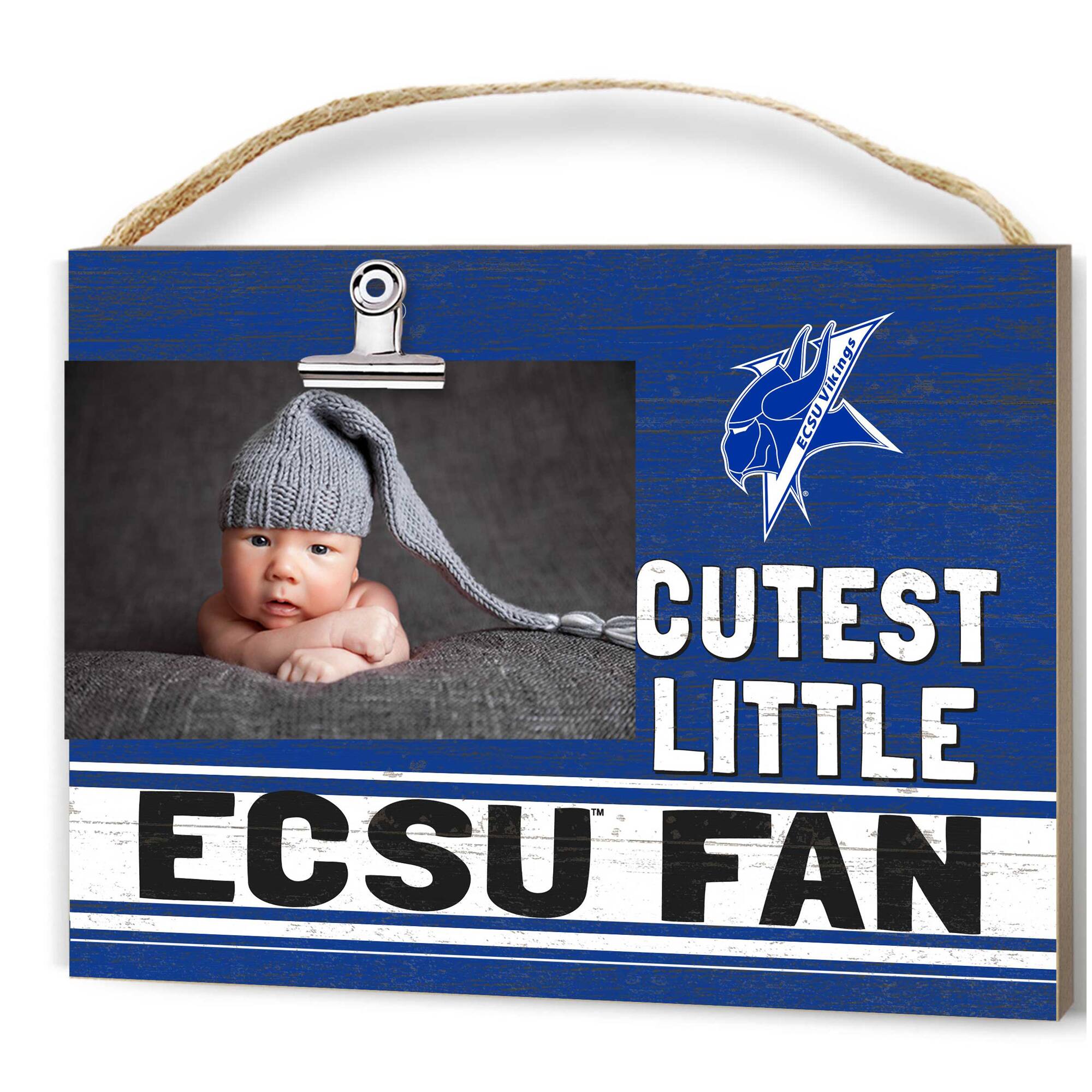 ECSU Vikings 8'' x 10'' Cutest Little Team Logo Clip Photo Frame