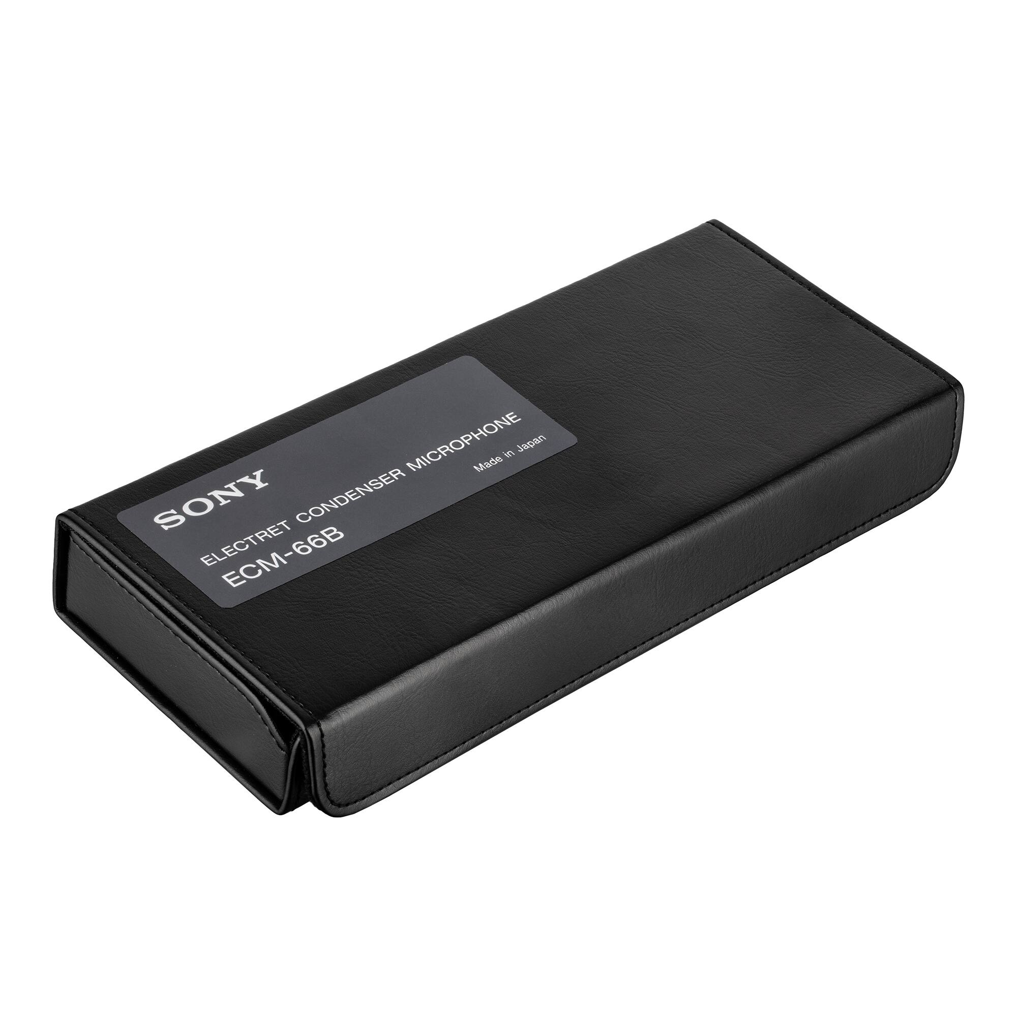 MICROPHONE  
Made in Japan  
SONY  
CONDENSER ELECTRET  
ECM-66B