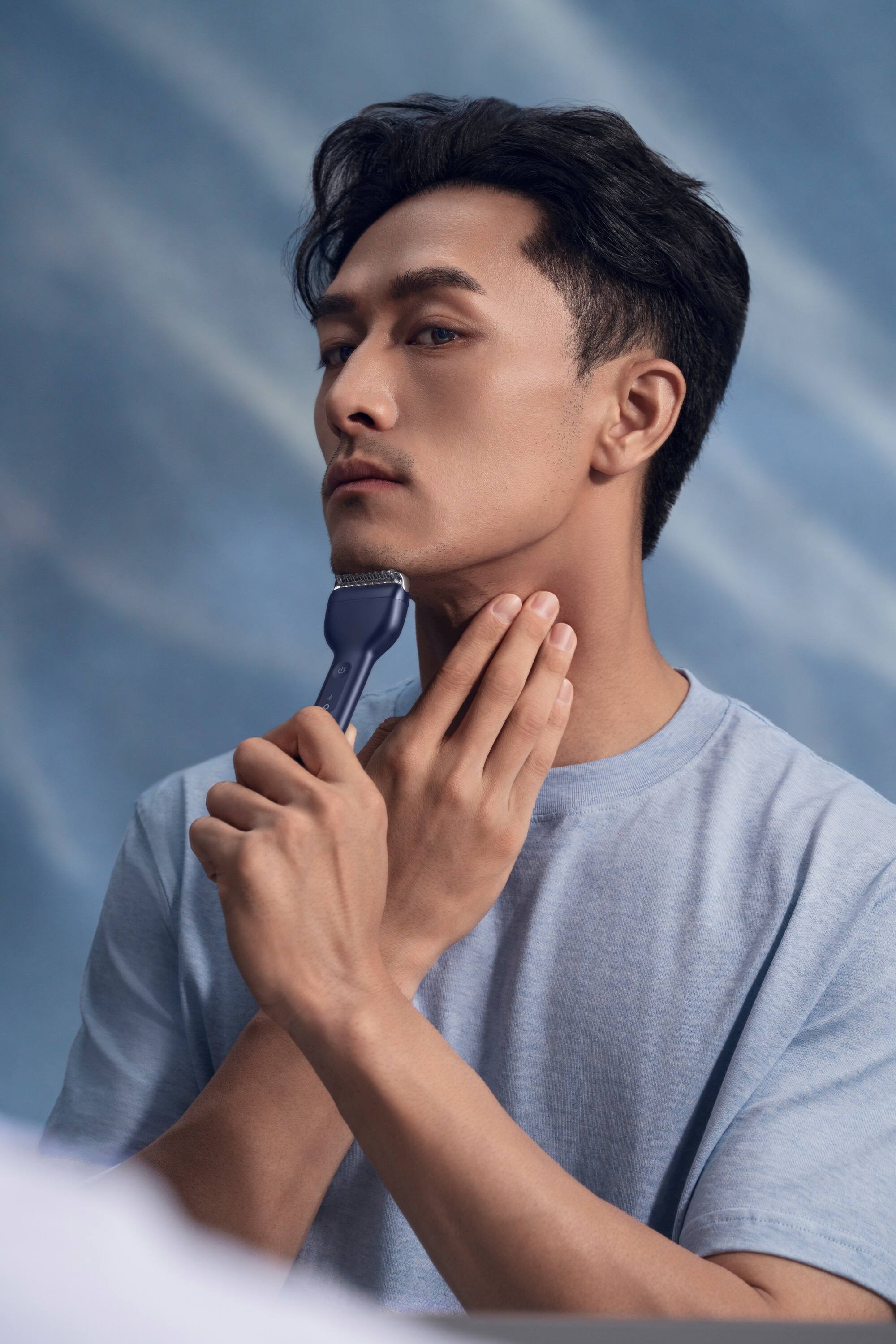 Alt View 10. Laifen - T1 Pro Electric Shaver - SILVER.