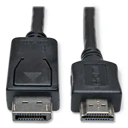 Tripp Lite - P582-006 6 ft. DisplayPort to HDMI Cable Adapter (M/M) - Black