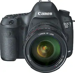 Canon EOS 5D Mark III DSLR Camera with 24 105mm f/4L IS Lens Black