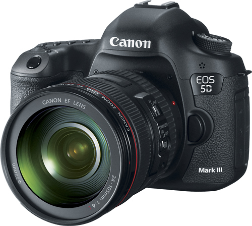 Best Buy: Canon EOS 5D Mark III DSLR Camera with 24-105mm f/4L IS Lens