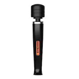 Stock Preferred - 20-Speed Full Body Rechargeable Handheld Massager Wand - Black