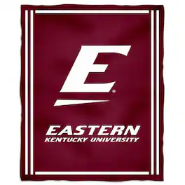 Vive La Fete - Eastern Kentucky Colonels 36'' x 48'' Children's Mascot Plush Blanket - Multicolor