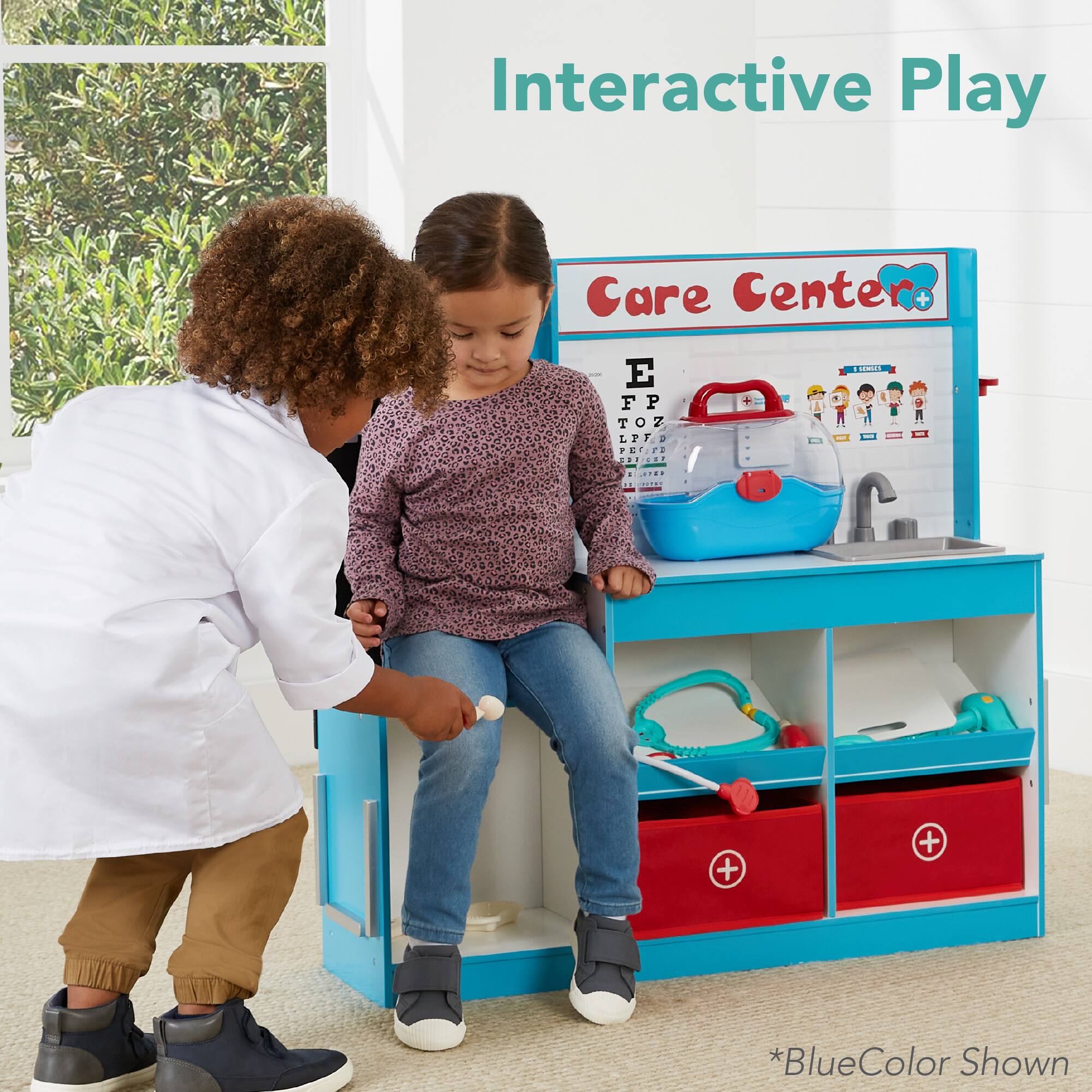 Interactive Play  
Care Center  

*BlueColor Shown