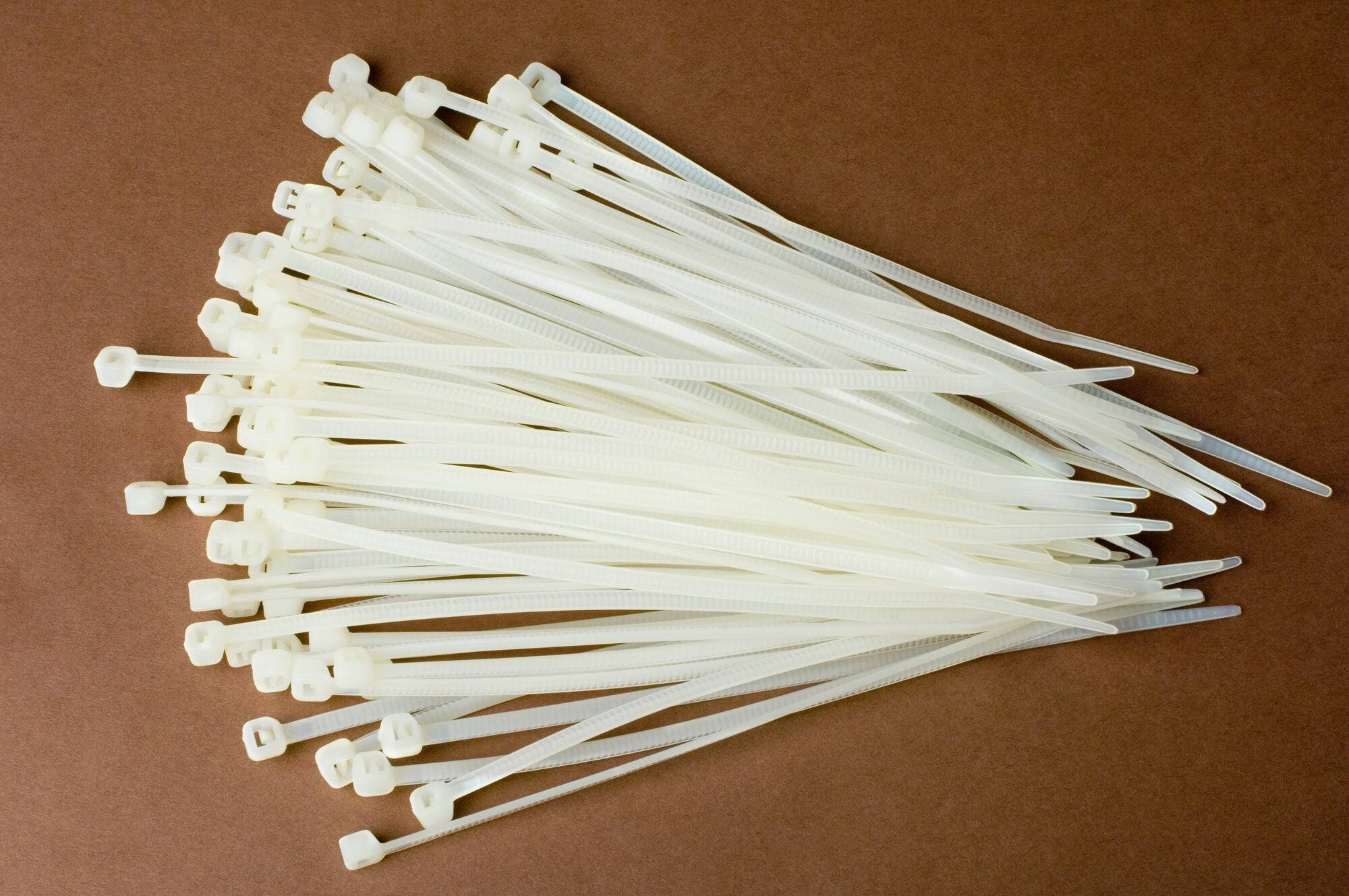 Alt View 1. Grizzly Supply - 4", 8", 11" Assorted Tube 500/bag - Natural.