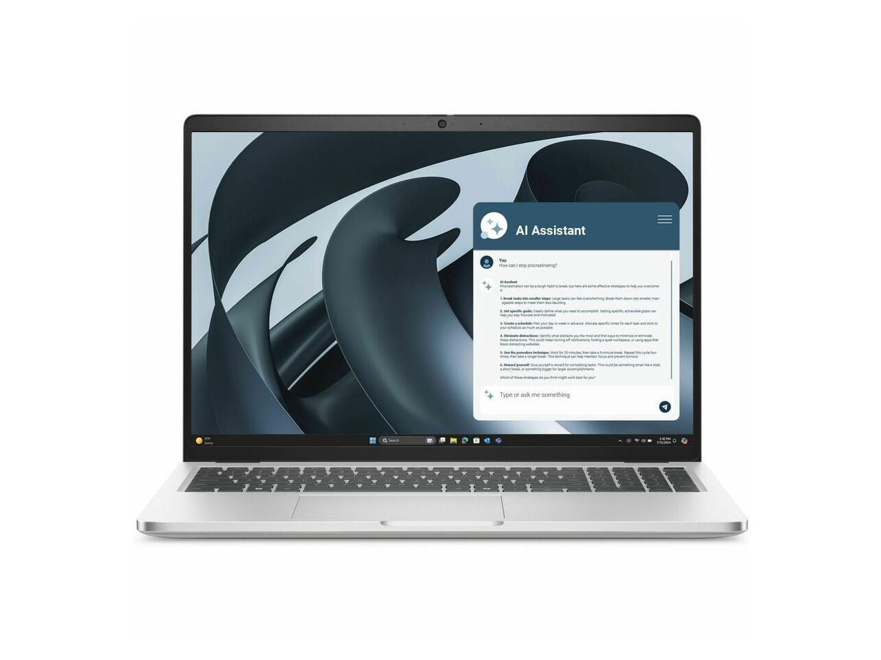 Dell - Pro 16 Plus PB16255 16" Copilot+ PC Notebook - Full HD Plus - 60 Hz - AMD Ryzen AI 7 PRO 350 - 32 GB - 512 GB SSD - Platinum Silver