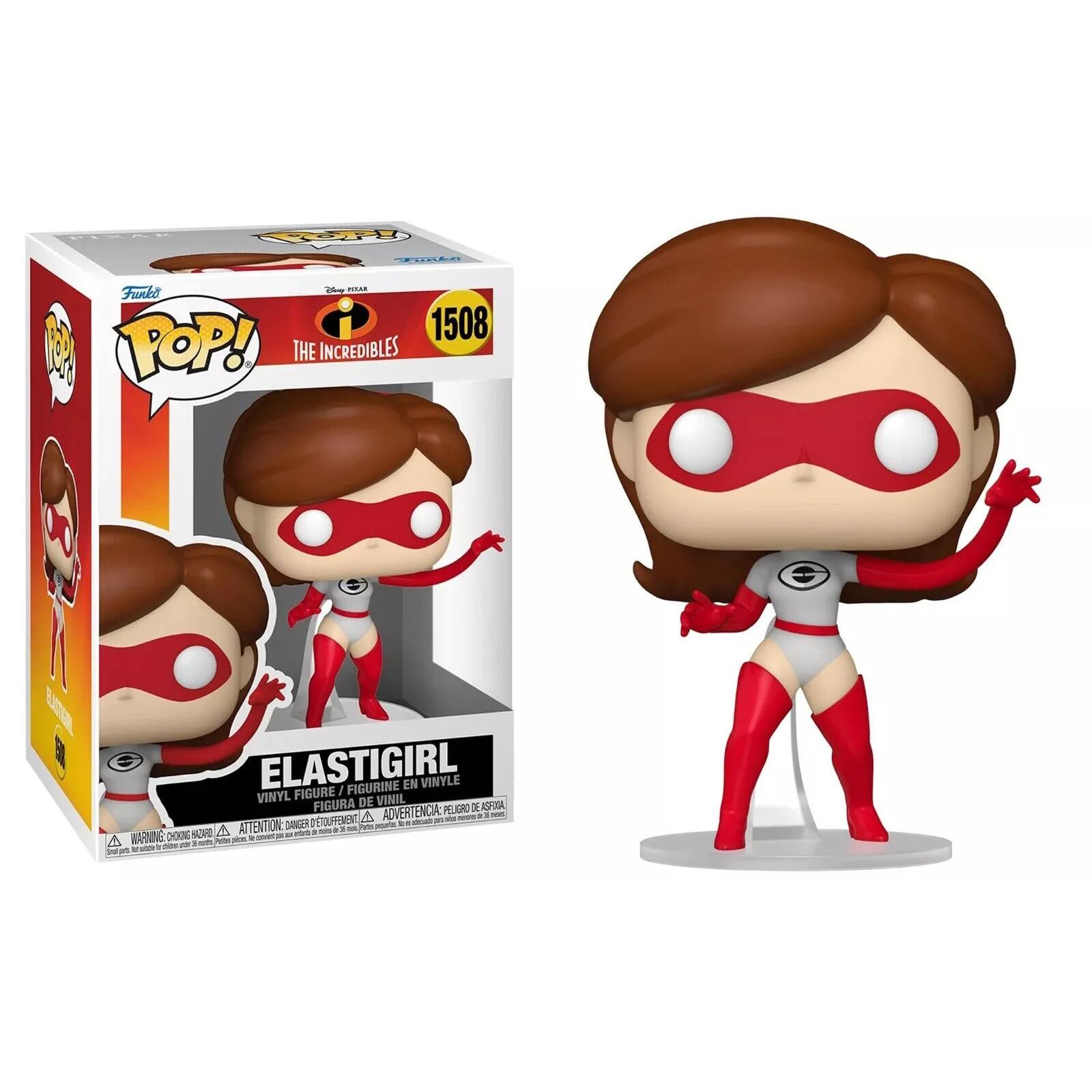 - H En Ha P Funke 1508 e POP! THE INCREDIBLES ELASTIGIRL FIGURINE EN VINYLE FIGURE VINYL DE VINIL FIGURA ADVERTENCIA PELIGRO x AGEA A . - E DETUFHEMENT - - - ATTENTION DANEE -oior W A . 1 P NERED - sn . - WARNING CE - A i Nd - - a -