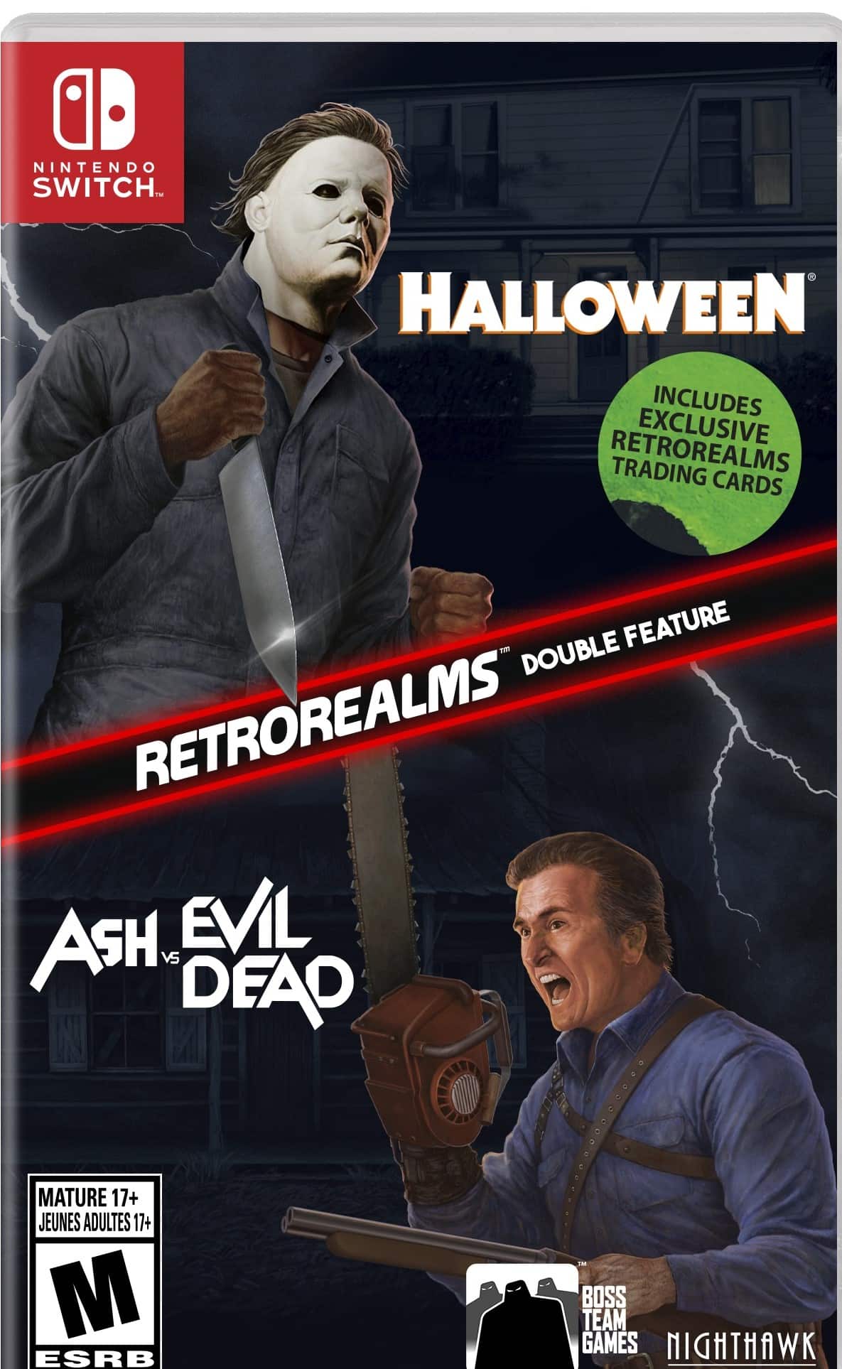 Halloween and Ash vs Evil Dead RetroRealms Double Feature - Nintendo Switch - Front_Zoom