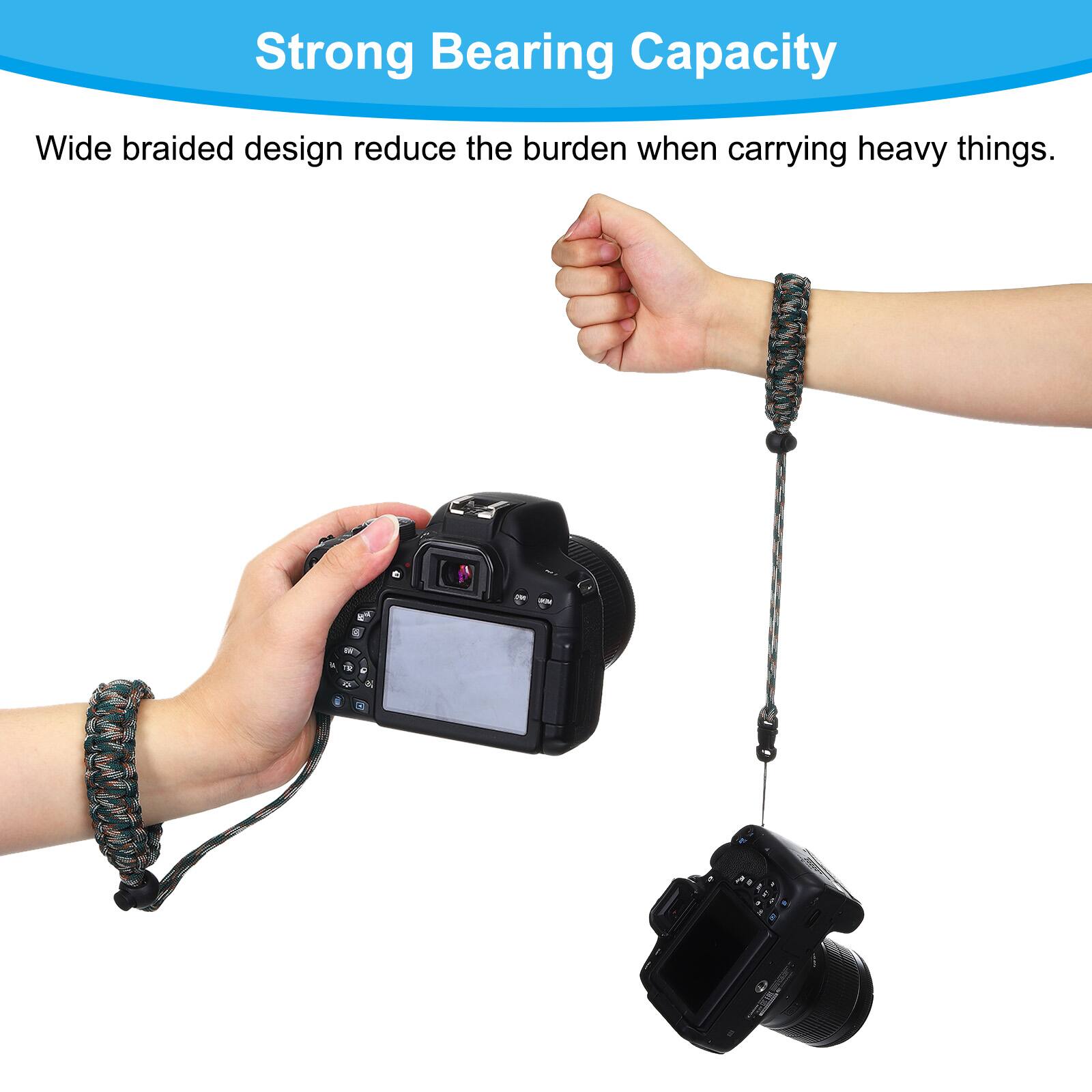 Strong Bearing Capacity  
Wide braided design reduces the burden when carrying heavy things.