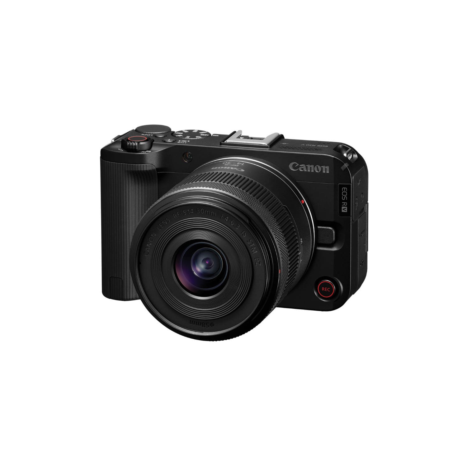 Canon EOS R50 V Mirrorless Camera with 14 30mm f/4 6.3 Lens Bundle