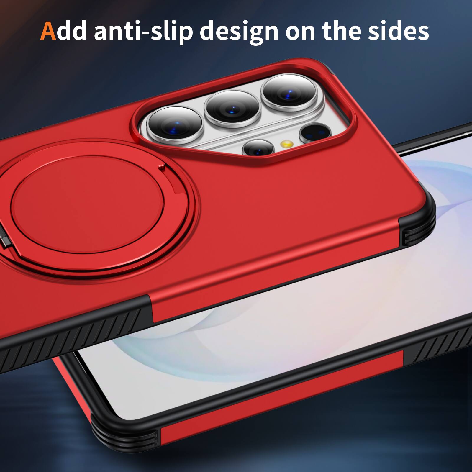 Add anti-slip design on the sides