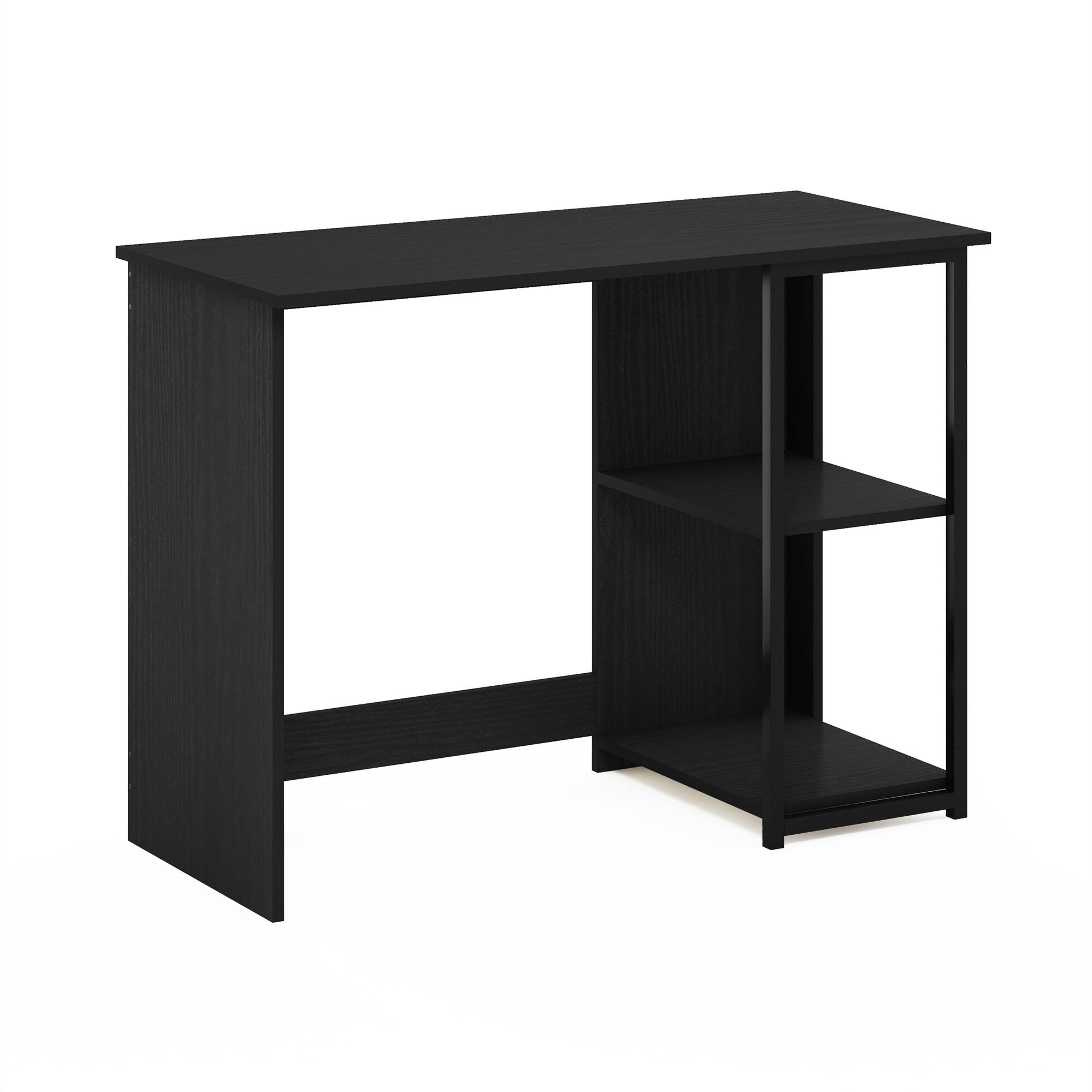Front. Furinno - Camnus Modern Living Computer Desk 40 Inch - Americano/Black.