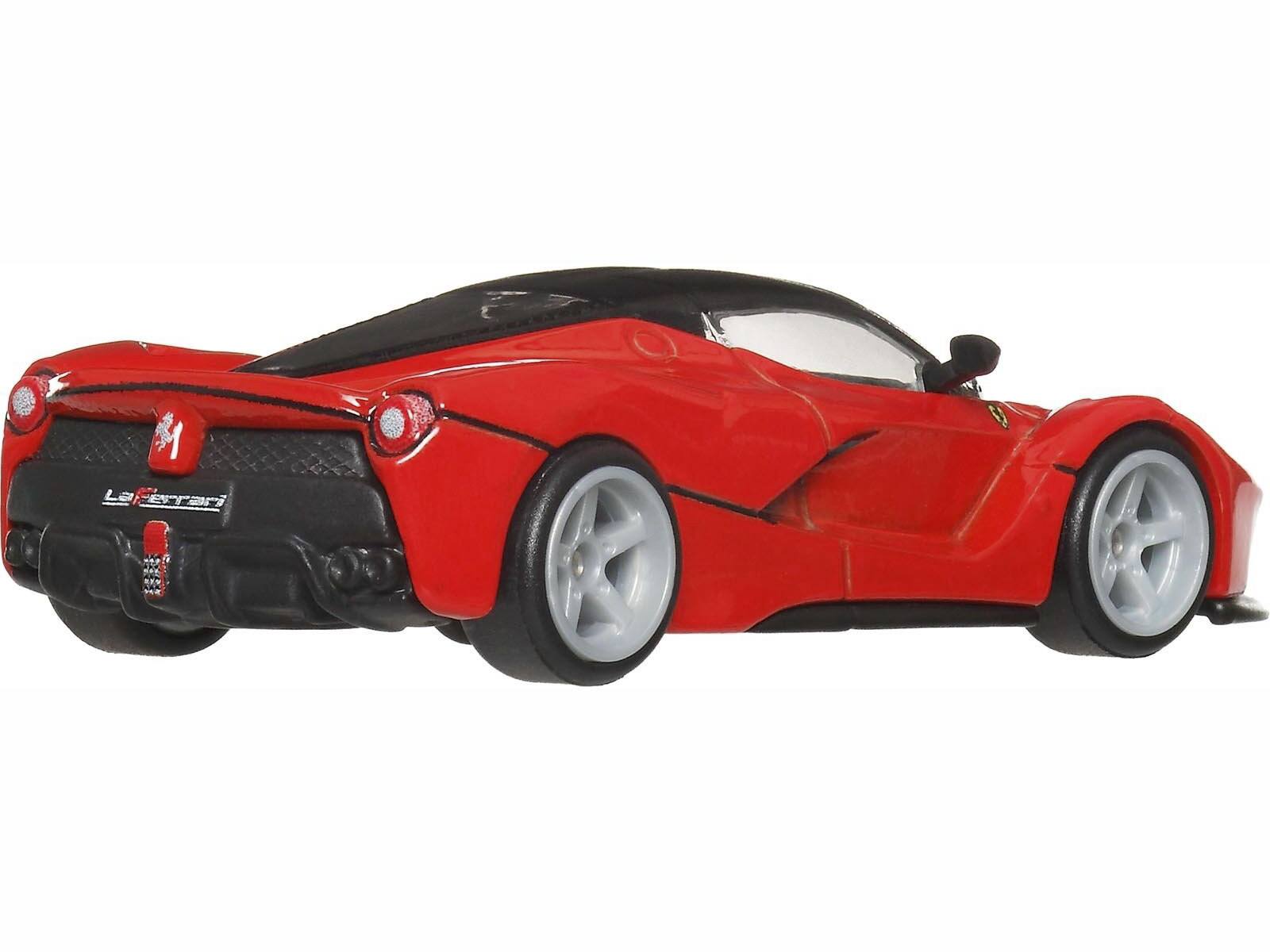 Alt View 2. Hot Wheels - Ferrari LaFerrari Red with Black Top "Euro Speed" Series Diecast Model Car by Hot Wheels.