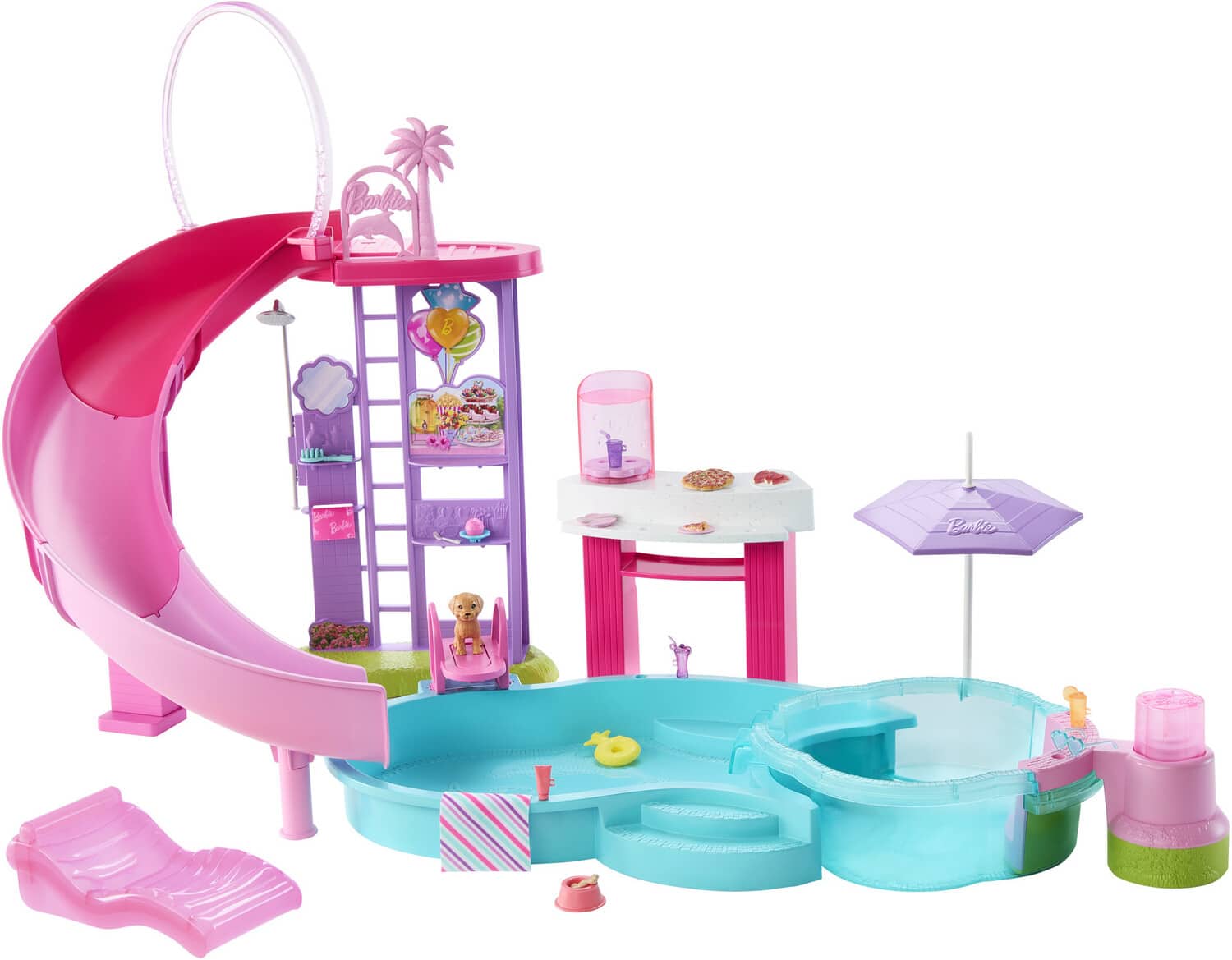 Mattel - Barbie Dream Pool Playset - COLLECTABLES - Multicolor
