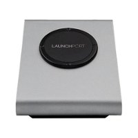 iPort - LaunchPort BaseStation Wireless Charging Stand - Silver - Front_Zoom