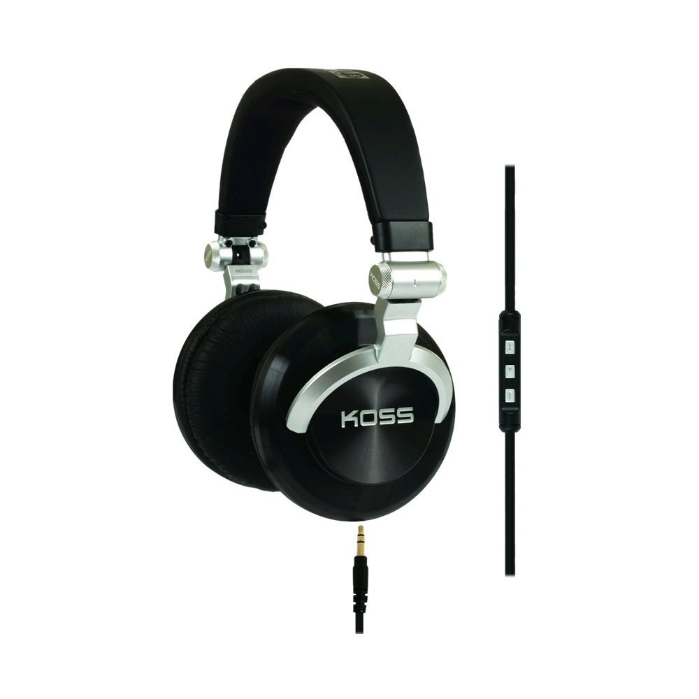 Best Buy: Koss PRO DJ200 Wired Over-the-Ear Headphones Black
