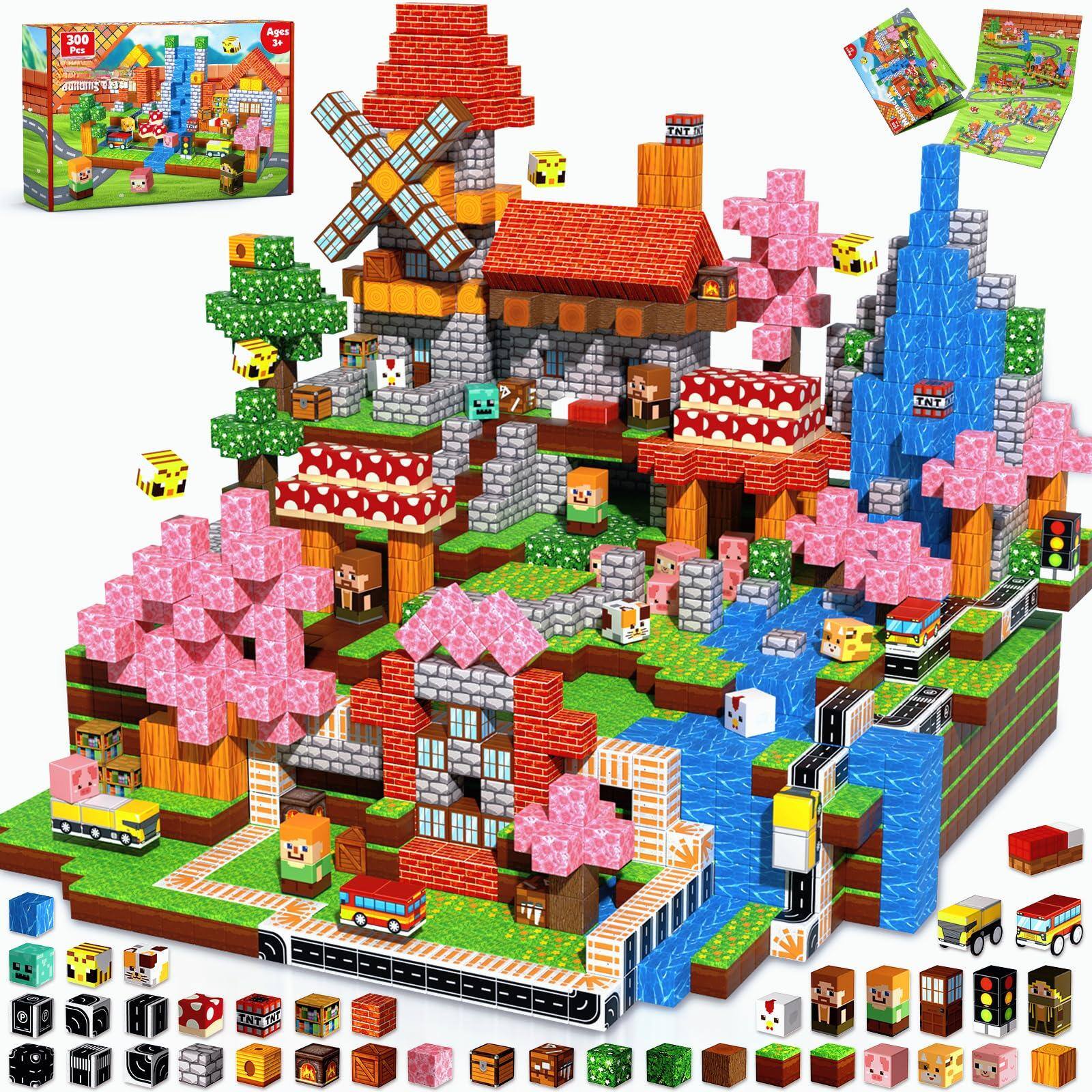 300 Piece  
Ages 6+  
Minecraft  
The Ultimate  
Building Set