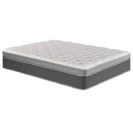 Kadyn - Boxed Memory Foam Hybrid Mattress With Pocketed Springs, 14 Inch Height Medium-Firm - White and Gray