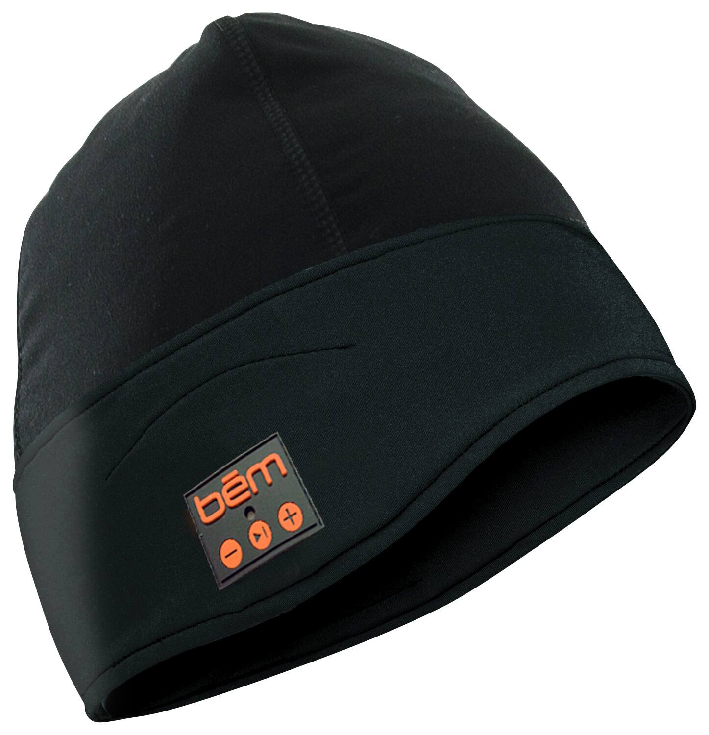 Front Zoom. bem wireless - EXO Active Gear Wireless Beanie Headphones - Black.