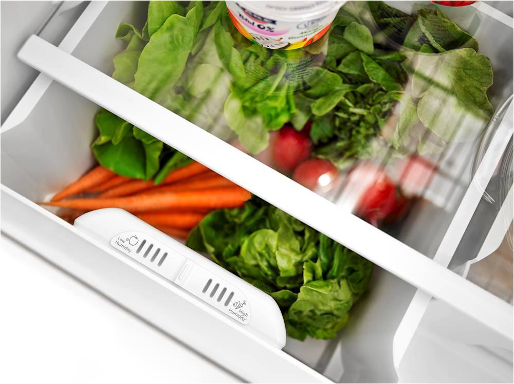 Alt View 11. Amana - 18.2 Cu. Ft. Top-Freezer Refrigerator - White.