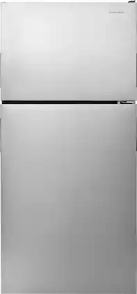 Amana - 18.2 Cu. Ft. Top-Freezer Refrigerator - Stainless Steel