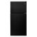 Front. Amana - 18.2 Cu. Ft. Top-Freezer Refrigerator - Black.