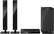 Alt View Standard 2. Panasonic - 2.1-Ch. Home Theater Speaker System with Wireless Subwoofer - Black.