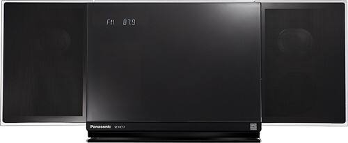 Front Standard. Panasonic - 40W Wall-Mountable Compact Stereo System with Apple® iPod® Dock.