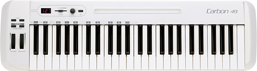 Samson - Carbon 49-Key USB MIDI Controller - Pearl White