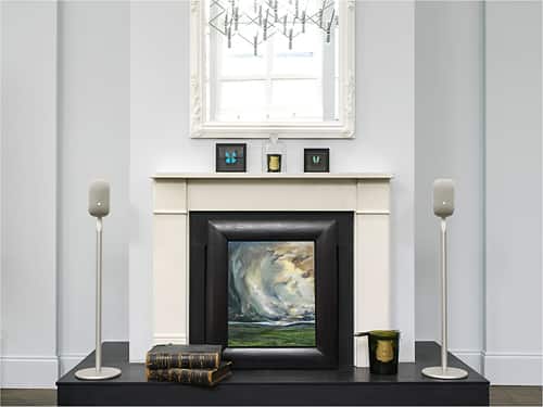 Alt View 11. Bowers & Wilkins - 4" 100W Satellite Speaker (Each) - Matte White.