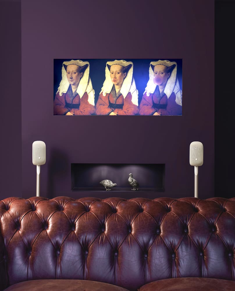 Alt View 16. Bowers & Wilkins - 4" 100W Satellite Speaker (Each) - Matte White.