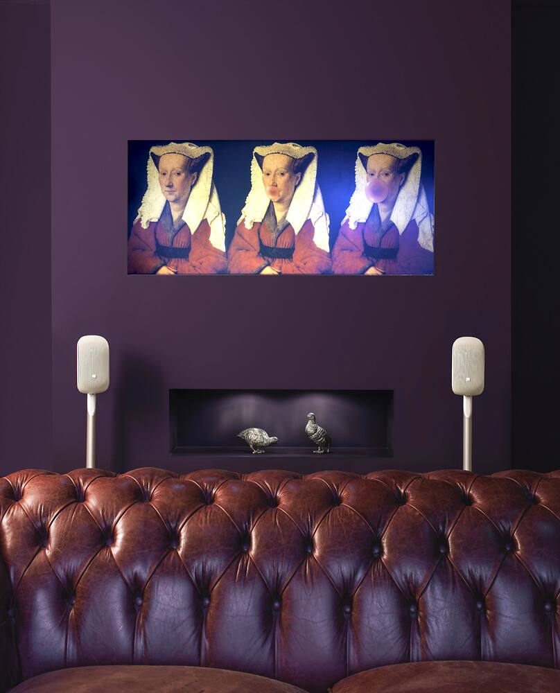 Alt View 16. Bowers & Wilkins - 4" 100W Satellite Speaker (Each) - Matte White.