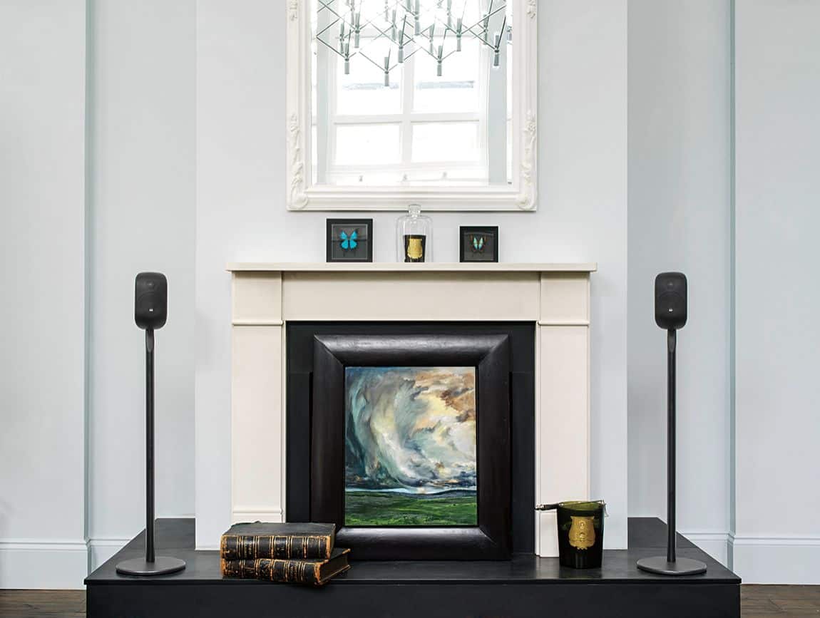 Alt View 11. Bowers & Wilkins - 4" 100W Satellite Speaker (Each) - Matte Black.