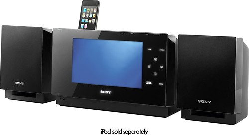 Best Buy: Sony 130W Micro Hi-Fi Stereo System with 9 LCD Display