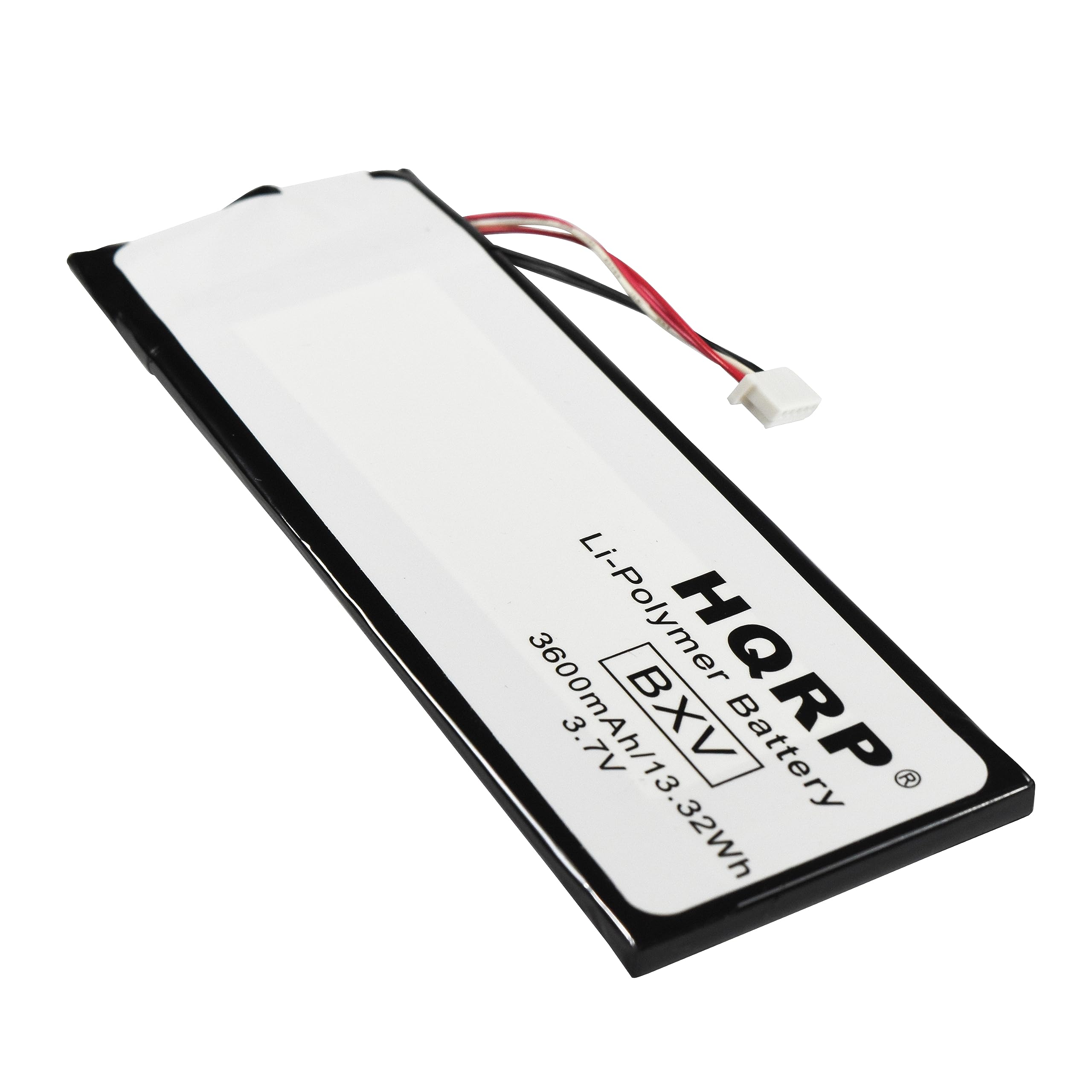 Li-Polymer HQRP 3600mAh/13.32Wh 3.7V BXV Battery