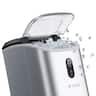 Ecozy - 33 lb. Countertop Nugget Ice Maker with Self-Cleaning Ice Machine, Chewable Pellet Ice Daily - Stainless Steel