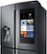 Alt View Zoom 11. Samsung - Family Hub 27.9 Cu. Ft. 4-Door Flex Smart French Door Refrigerator - Black stainless steel.