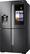 Left. Samsung - Family Hub 27.9 Cu. Ft. 4-Door Flex Smart French Door Refrigerator.