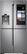 Front. Samsung - Family Hub 27.9 Cu. Ft. 4-Door Flex Smart French Door Refrigerator - Stainless steel.