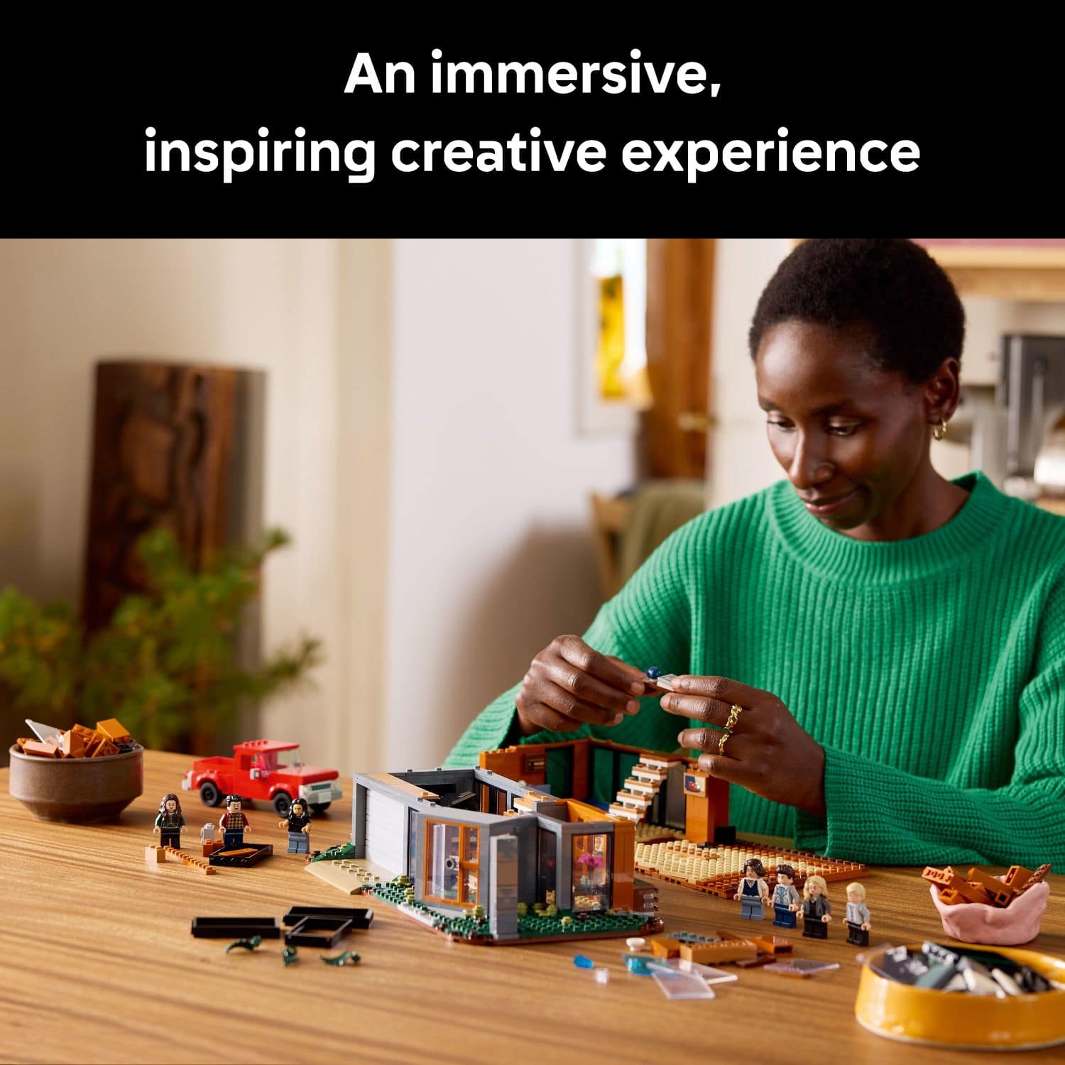 An immersive, inspiring creative experience.