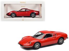 1968 Dino 246 GT 1/18 Diecast Model Car by Norev - Red