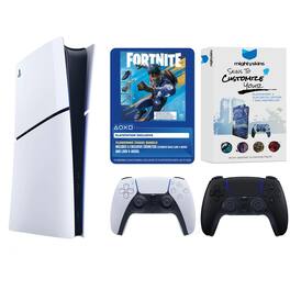 PlayStation 5 Digital Fortnite Flowering Chaos Bundle with Extra Controller and MightySkins Code - PlayStation 5